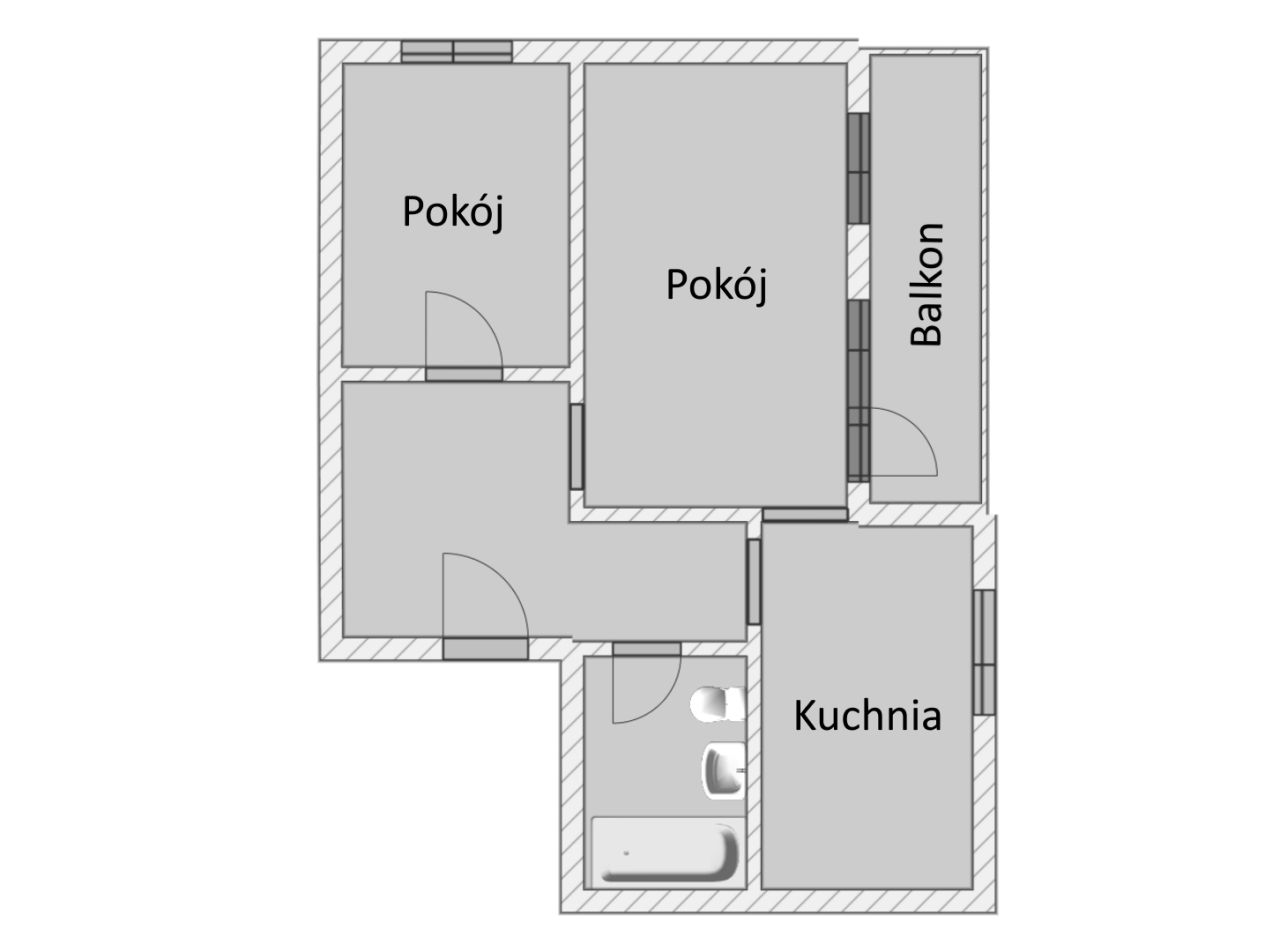 Mieszkanie 2-pokojowe Turka, ul. Bukowa. Zdjęcie 14