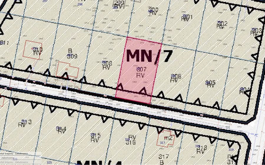 Działka budowlana Mały Klincz, ul. Kasztanowa. Zdjęcie 3