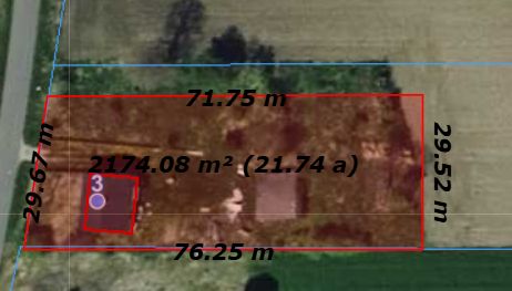 Działka rolno-budowlana Chwalborzyce