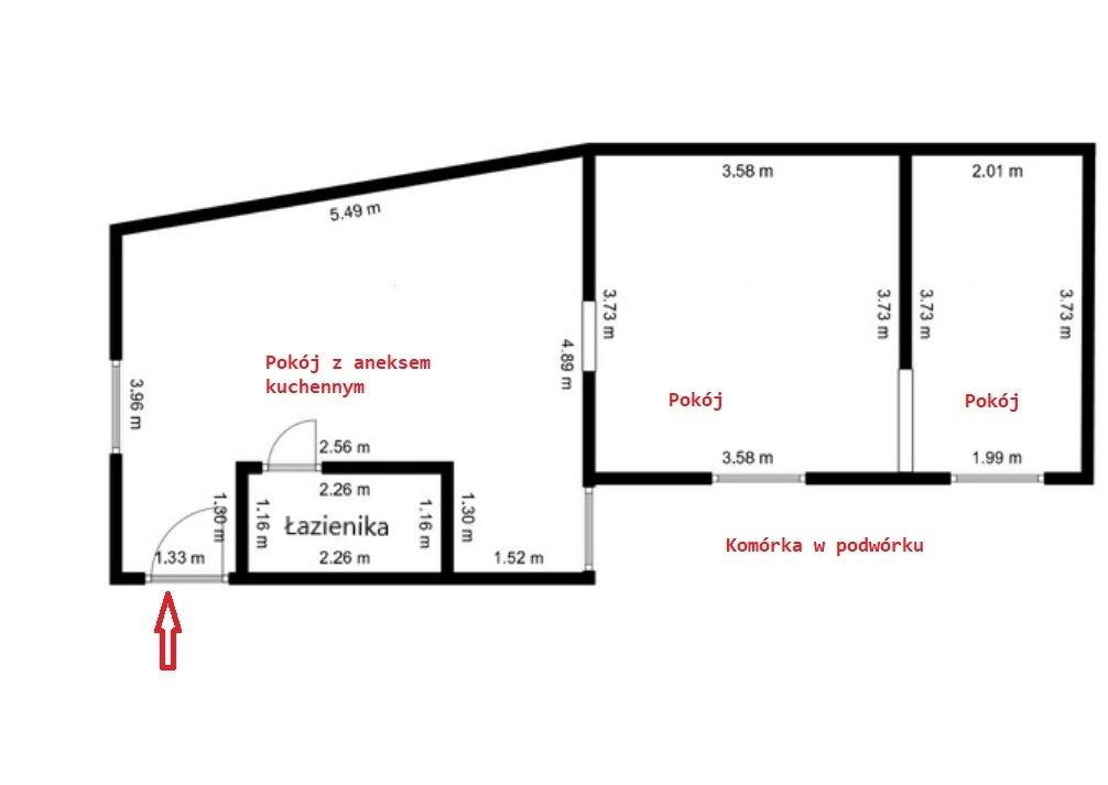 Mieszkanie 2-pokojowe Kłodzko, ul. Łużycka. Zdjęcie 10