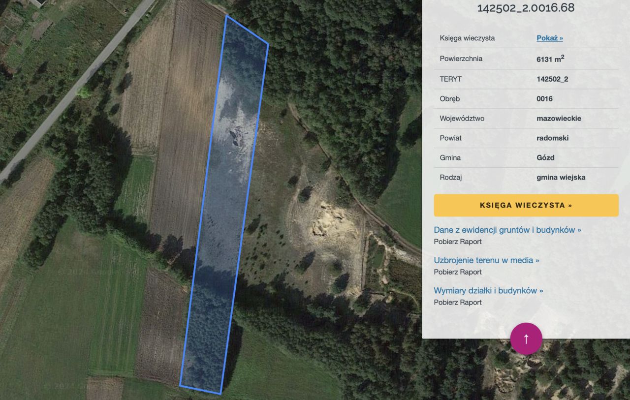 Działka rolno-budowlana Kuczki-Kolonia Kuczki-Pólko. Zdjęcie 5