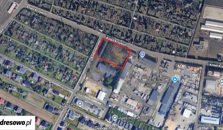Działka inwestycyjna Radzionków, ul. Anieli Krzywoń