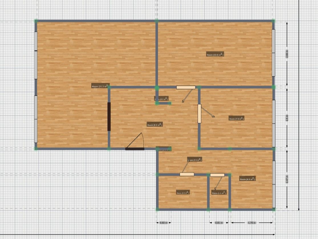 Mieszkanie 3-pokojowe Pabianice Piaski, ul. Wiejska. Zdjęcie 16