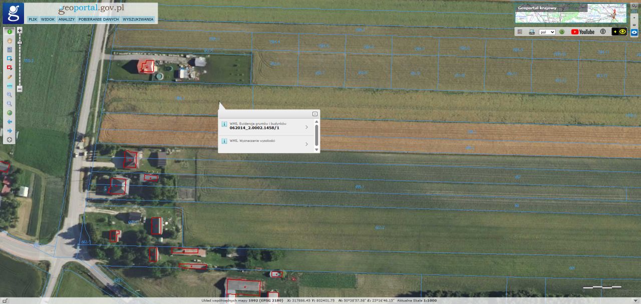 Działka rolno-budowlana Białowola