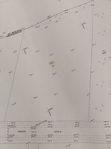 Działka budowlana Radoszyce Budki, ul. Kielecka. Zdjęcie 1