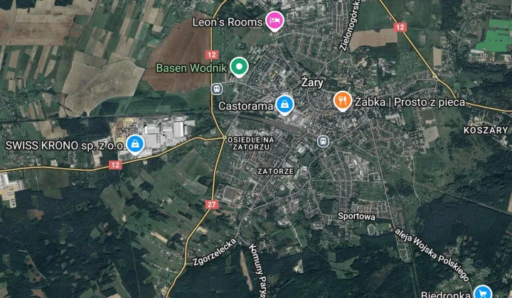 Garaż/miejsce parkingowe Żary, ul. Katowicka