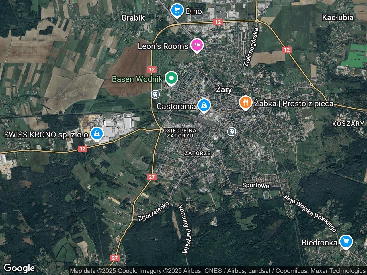 Garaż/miejsce parkingowe Żary, ul. Katowicka