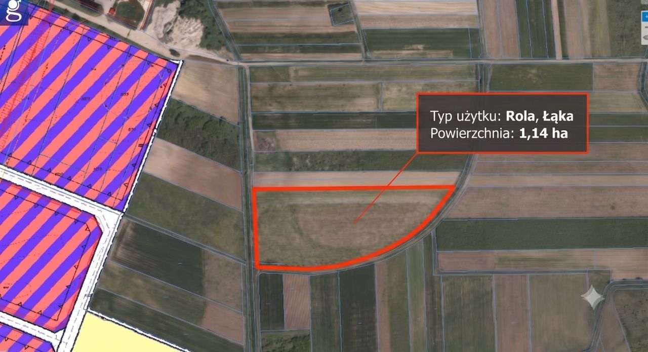 Działka rolna Sarzyna. Zdjęcie 2
