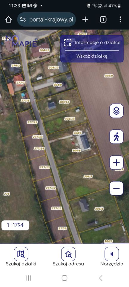 Działka budowlana Czarże, ul. Unisławska. Zdjęcie 4