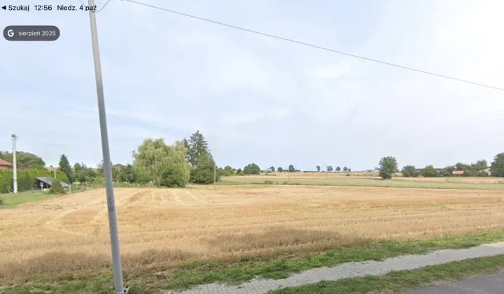 Działka siedliskowa Podzamcze