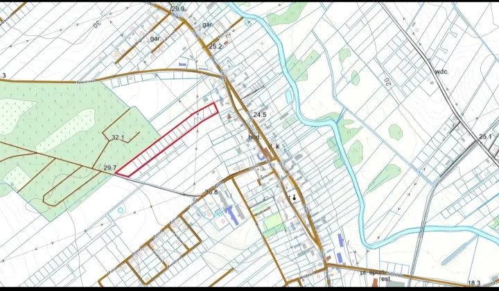 Działka budowlana Żarowo