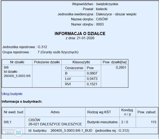 dom wolnostojący, 3 pokoje Cisów. Zdjęcie 11