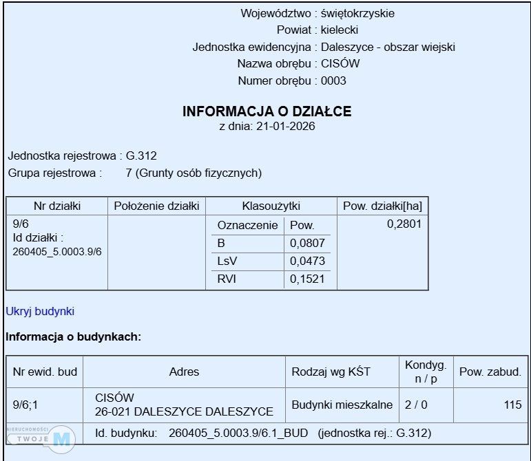 dom wolnostojący, 3 pokoje Cisów. Zdjęcie 11