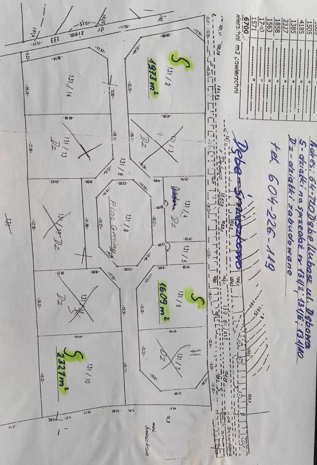 Działka budowlana Dębe. Zdjęcie 4