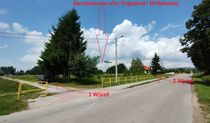 Działka budowlana Oblęgór