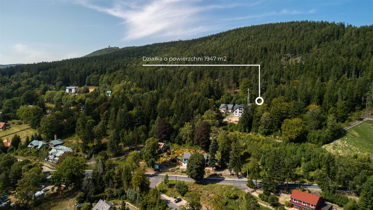 Działka inwestycyjna Szklarska Poręba, ul. Armii Krajowej