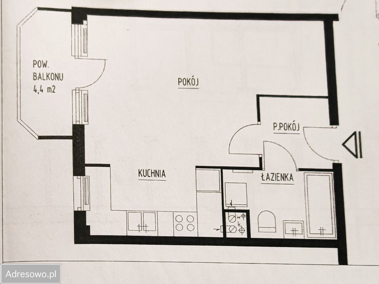 Mieszkanie 1-pokojowe Warszawa Tarchomin, ul. Książkowa. Zdjęcie 9