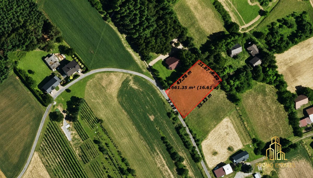 Działka budowlana Radocza, ul. Na Wzgórzach. Zdjęcie 4
