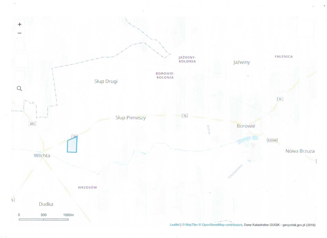 Działka rolna Słup Pierwszy. Zdjęcie 2
