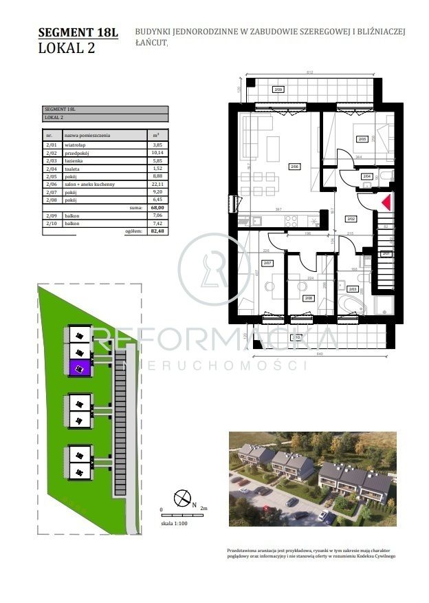 Mieszkanie 4-pokojowe Łańcut, ul. Polna. Zdjęcie 14