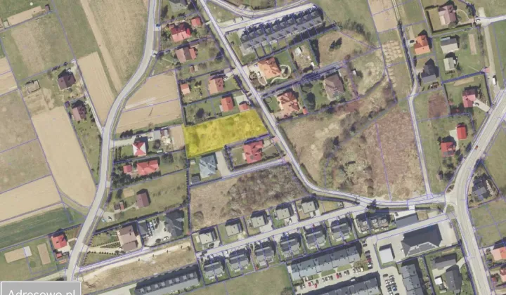 Działka budowlana Rzeszów Budziwój, ul. św. Antoniego