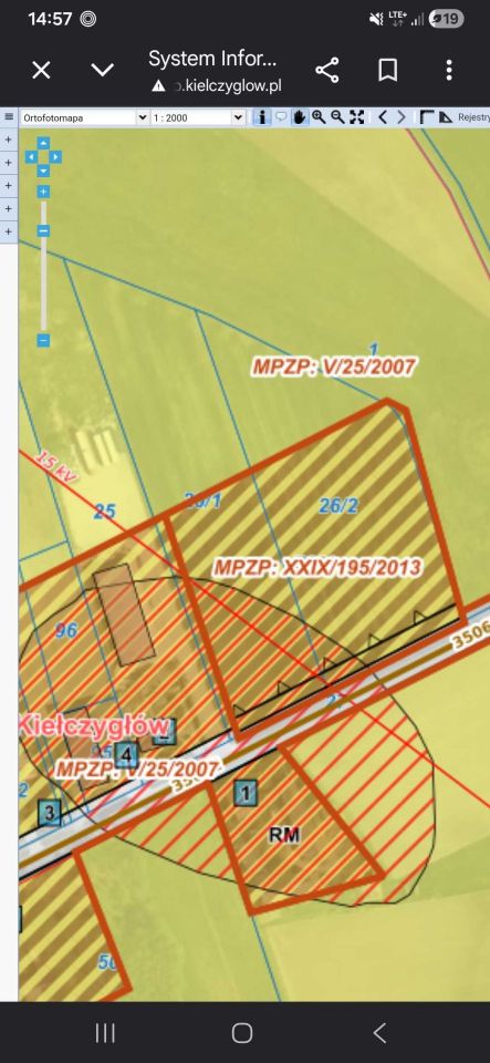 Działka rolno-budowlana Ławiana. Zdjęcie 3