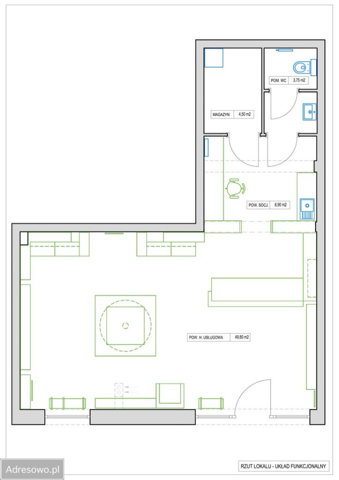 Lokal Brzeg Dolny, ul. Józefa Maksymiliana Ossolińskiego. Zdjęcie 9