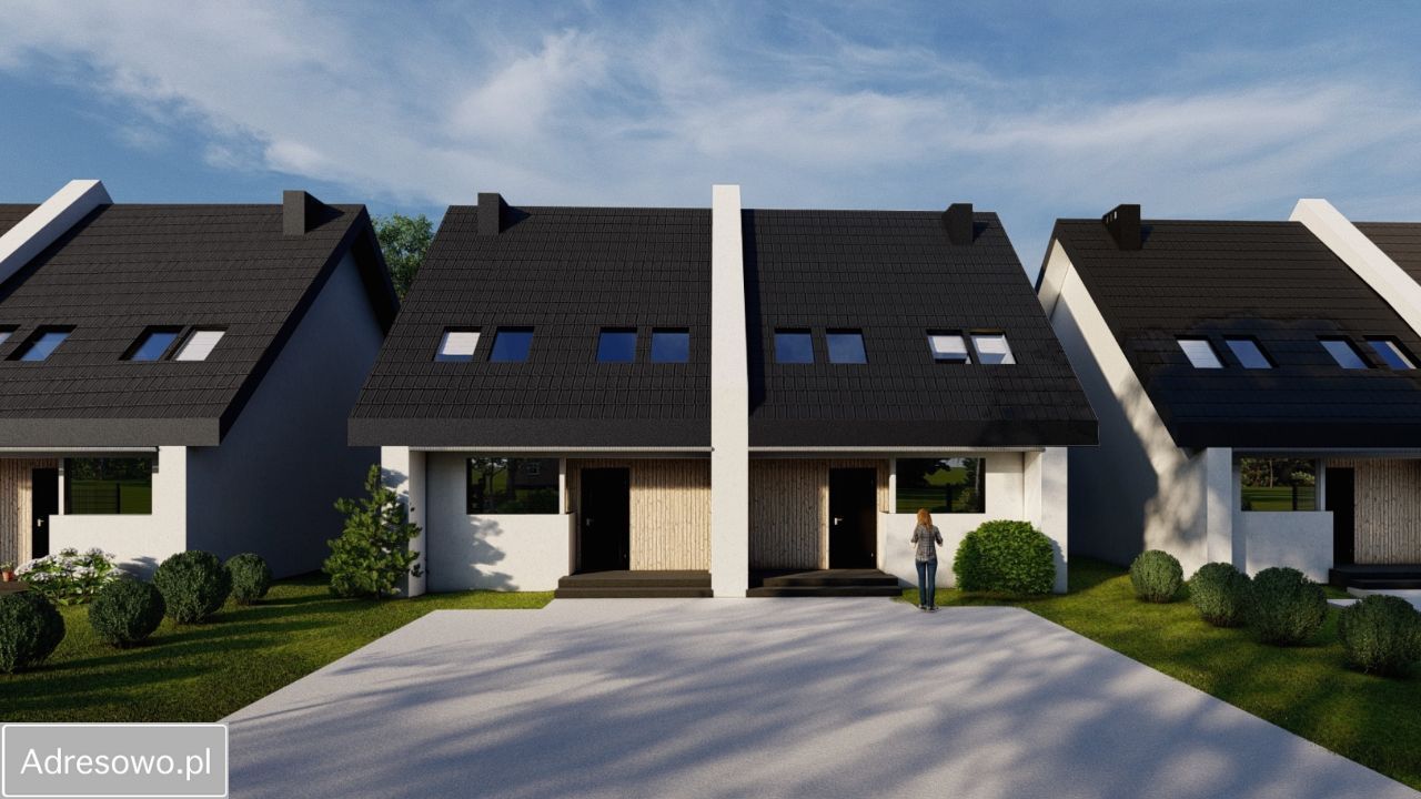 bliźniak, 4 pokoje Zabierzów, ul. Śląska