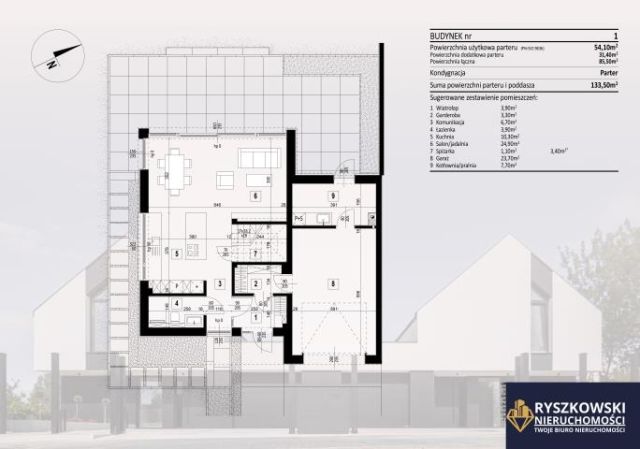 bliźniak, 4 pokoje Zamość, ul. Feliksa Wolskiego. Zdjęcie 14