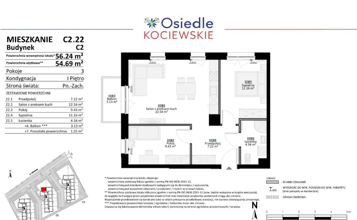 Mieszkanie 2-pokojowe Tczew. Zdjęcie 25