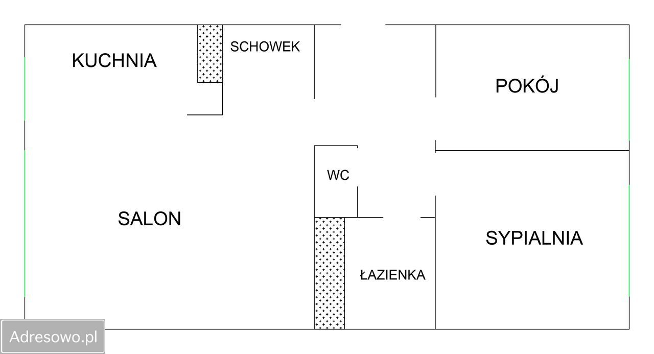 Mieszkanie 3-pokojowe Będzin, ul. Bolesława Chrobrego. Zdjęcie 17