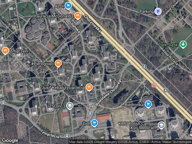 Mieszkanie 2-pokojowe Katowice os. Tysiąclecia, ul. Bolesława Chrobrego. Zdjęcie 1