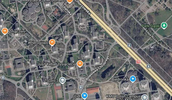 Mieszkanie 2-pokojowe Katowice os. Tysiąclecia, ul. Bolesława Chrobrego