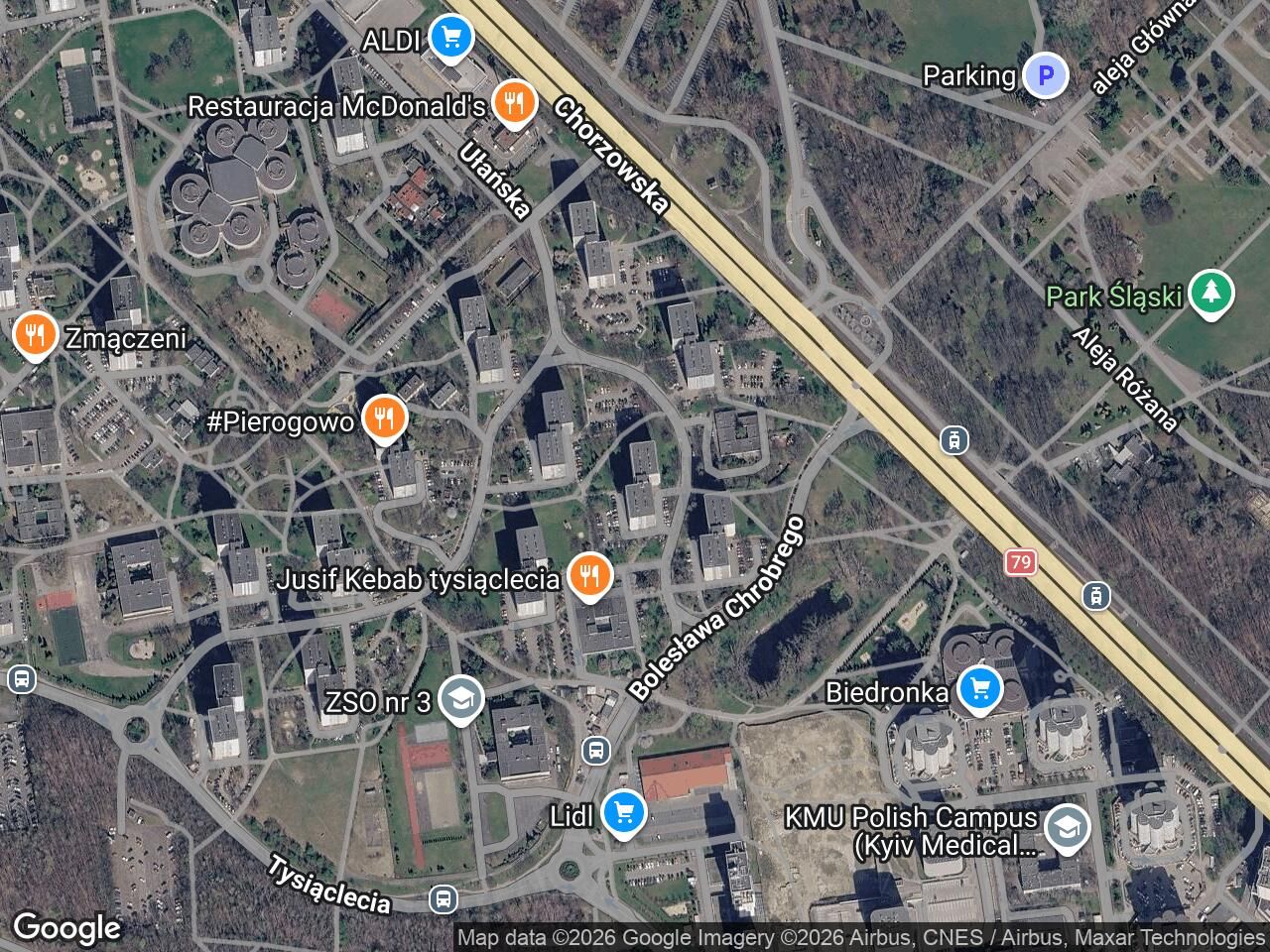 Mieszkanie 2-pokojowe Katowice os. Tysiąclecia, ul. Bolesława Chrobrego. Zdjęcie 1
