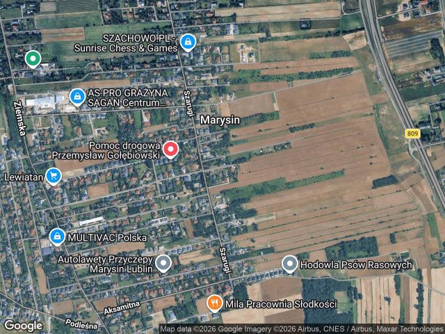 Działka rolna Marysin, ul. Brzozowa. Zdjęcie 1