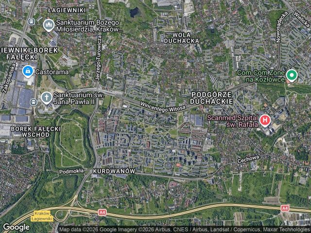 Mieszkanie 1-pokojowe Kraków Kurdwanów, ul. Wincentego Witosa. Zdjęcie 1