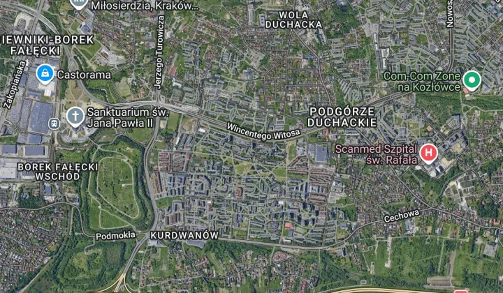 Mieszkanie 1-pokojowe Kraków Kurdwanów, ul. Wincentego Witosa