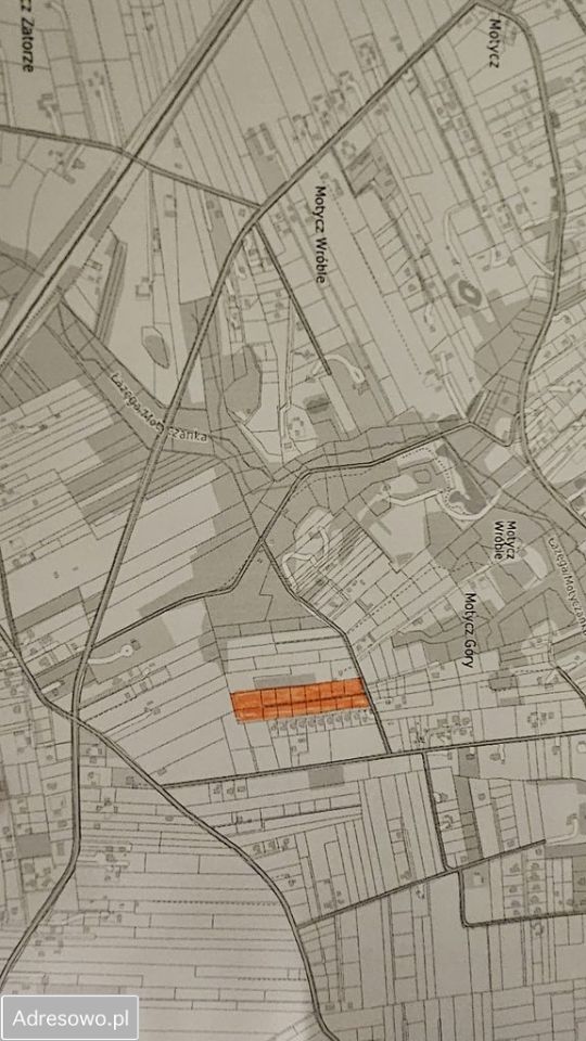 Działka budowlana Motycz