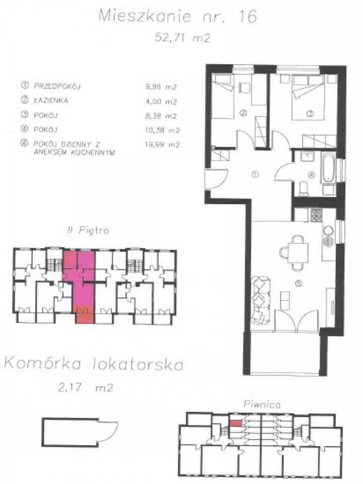 Mieszkanie 3-pokojowe Rzeszów Słocina, ul. Załęska. Zdjęcie 54
