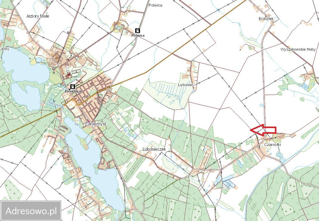 Działka budowlana Czarnotki. Zdjęcie 2