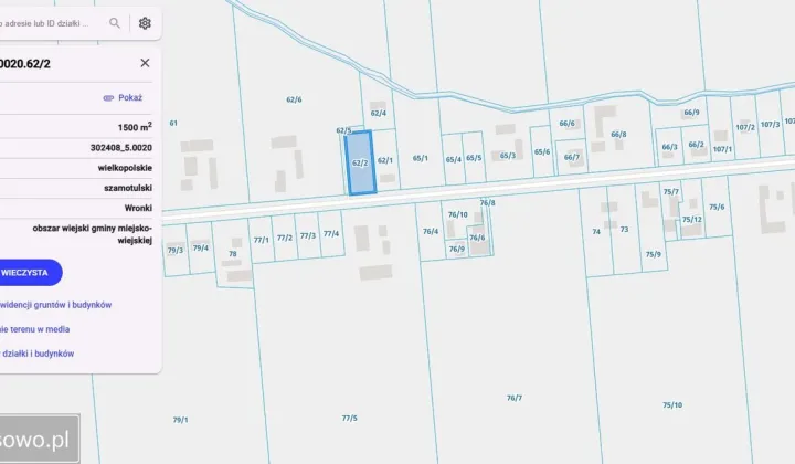 Działka budowlana Stare Miasto