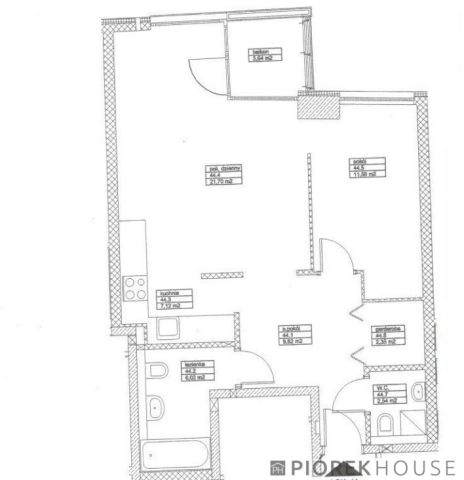 Mieszkanie 2-pokojowe Warszawa Mokotów, al. Wyścigowa. Zdjęcie 20