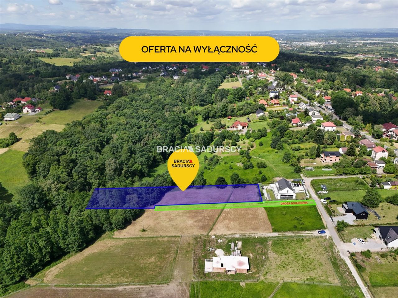 Działka siedliskowa Libertów, ul. Południowa. Zdjęcie 2