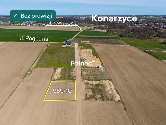 Działka budowlana Konarzyce, ul. Pogodna. Zdjęcie 1