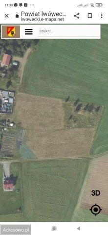 Działka budowlana Włodzice Małe. Zdjęcie 1