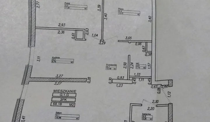 Mieszkanie 3-pokojowe Łódź Teofilów, ul. Traktorowa