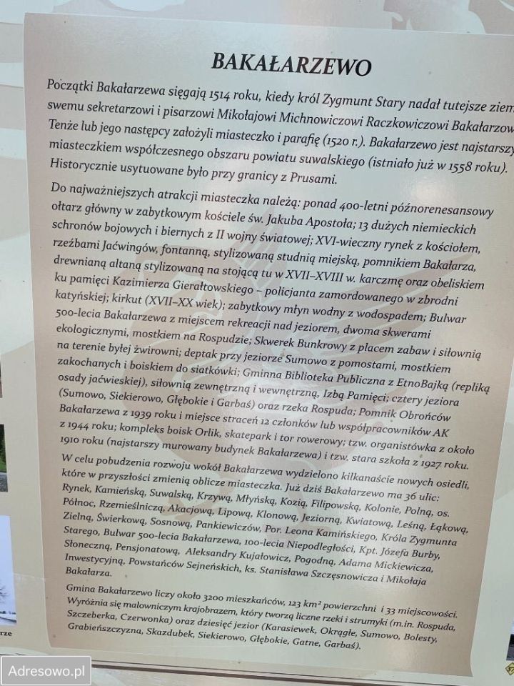 Działka budowlana Bakałarzewo, ul. Bulwar 500-lecia Bakałarzewa. Zdjęcie 3