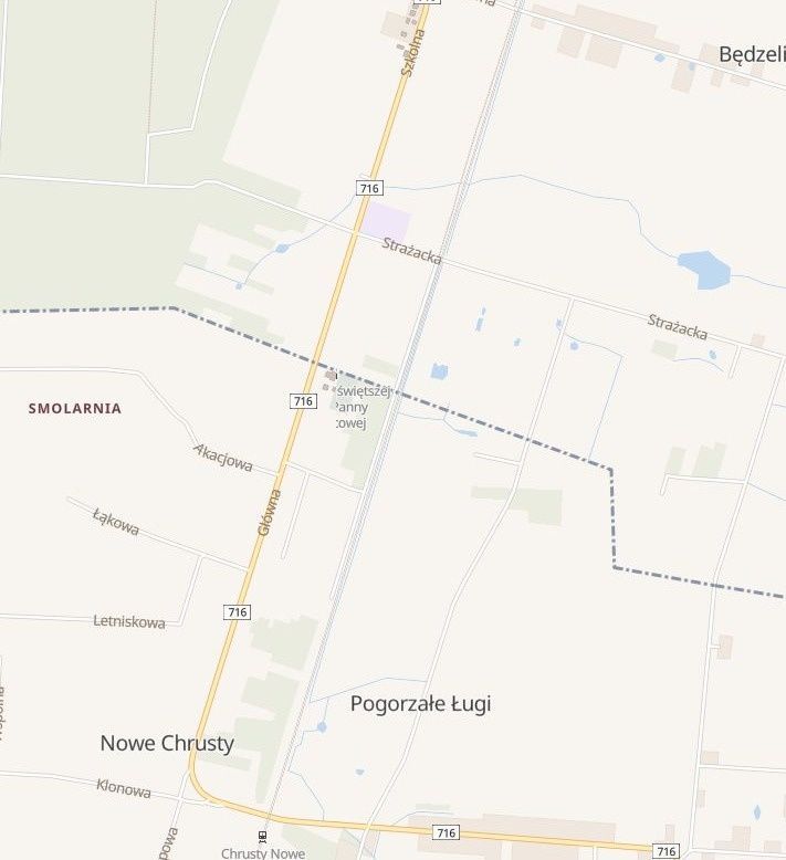 Działka budowlana Pogorzałe Ługi. Zdjęcie 6