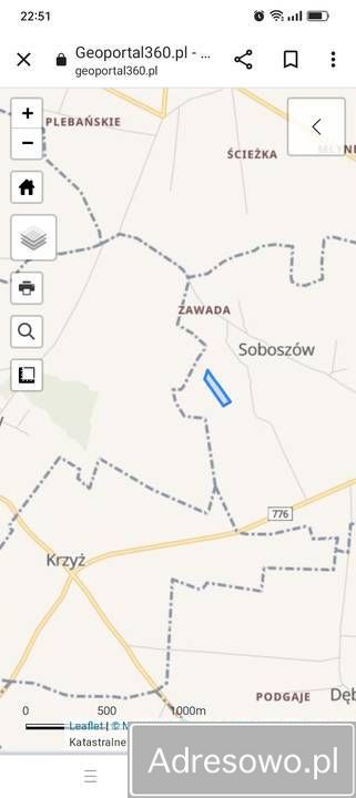 Działka rolna Soboszów. Zdjęcie 4