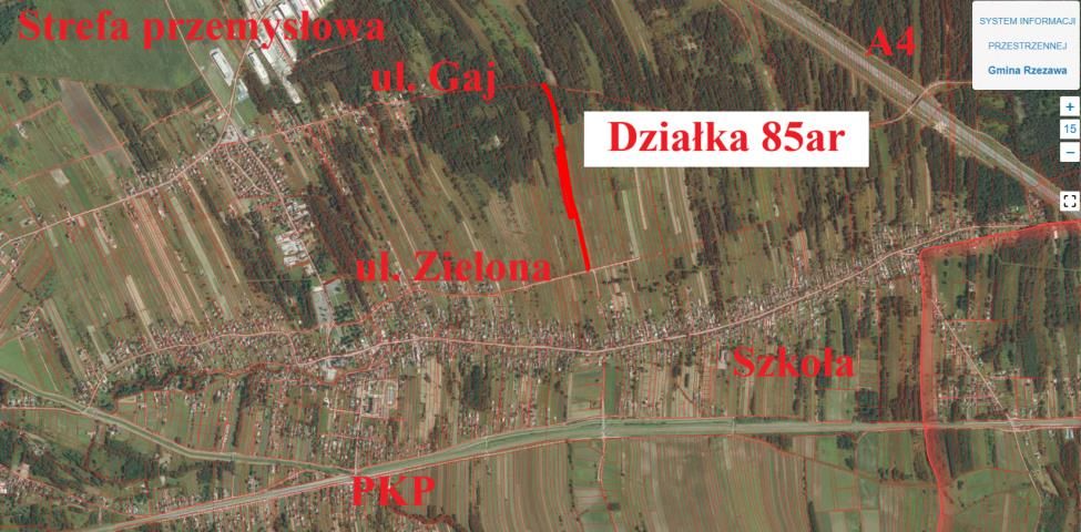 Działka budowlana Jodłówka. Zdjęcie 2